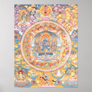 Guhyasamaja Akshobhyavajra Poster