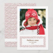 gui de Noël carte de photo de vacances (Voorkant / Achterkant)