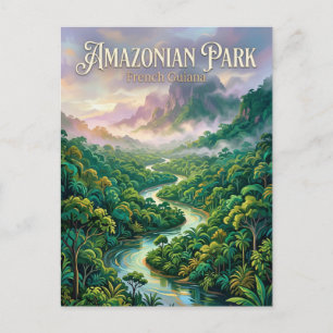 Guiana Amazonepark Frans-Guyana Briefkaart