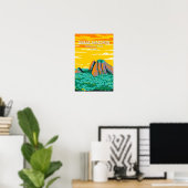 Guiana Amazonian National Park Poster (Thuiskantoor)