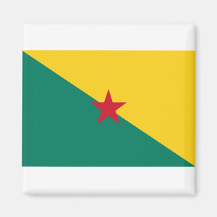 Guiana - Drapeau de la Guyane Flag Magneet
