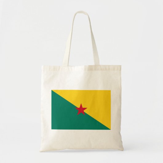 Guiana - Drapeau de la Guyane Flag Tote Bag (Voorkant)