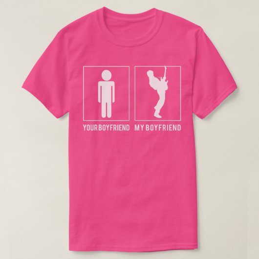 GUIARIS JE BOYFRIEND T-SHIRT (Design voorkant)