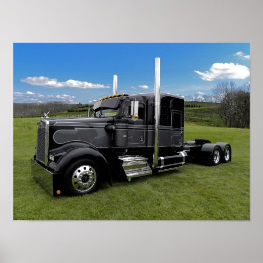 Guida Kenworth W900L Poster (Voorkant)