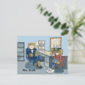 Guidance Counselor Appointment Post Card Briefkaart (Staand voorkant)