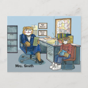 Guidance Counselor Appointment Post Card Briefkaart