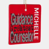 Guidance Counselor Extraordinaire CUSTOM Keramisch Ornament (Rechts)
