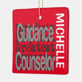 Guidance Counselor Extraordinaire CUSTOM Keramisch Ornament (Links)