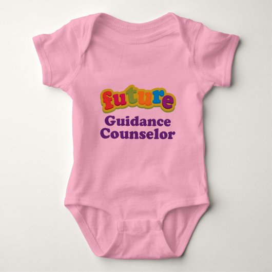 Guidance Counselor (Future) Baby Baby T-Shirt (Voorkant)