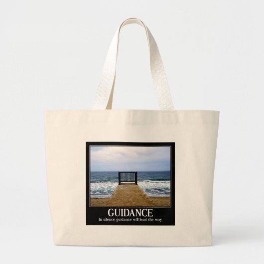 Guidance_ Grote Tote Bag (Voorkant)