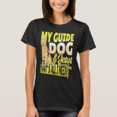 Guide Dog and Jesus Blindness T-shirt (Voorkant)