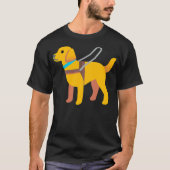 Guide Dog Seeing Eye Dog T-shirt (Voorkant)
