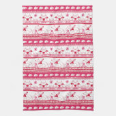 Guide Dog Tale Shepherd Patroon - Rood - Theedoek (Verticaal)