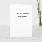 Guide Dog Team Graduation Congratulations GSD Team Kaart (Achterkant)