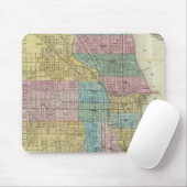 Guide Map of Chicago Muismat (Met muis)