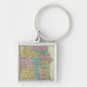 Guide Map of Chicago Sleutelhanger (Voorkant)