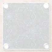 Guide Our Way Glazen Onderzetter (Achterkant)