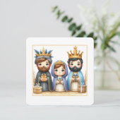 Guided by a Star Feestdagenkaart (Staand voorkant)