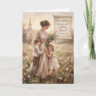 Guided by Her Light Mother's Day Card Kaart