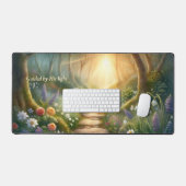 Guided by His Light Faith Desk Mat (Keyboard & Muis)