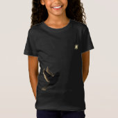 Guided by Light – Silhouette Bird and Star T-shirt (Voorkant)