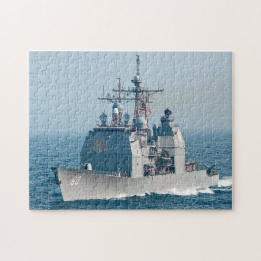 GUIDED-MISSILE CRUISER - CG-60 (11x14 INCH) Legpuzzel (Horizontaal)