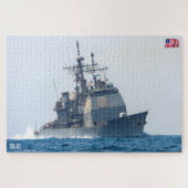 GUIDED-MISSILE CRUISER - CG-61 (20x30 INCH) Legpuzzel (Horizontaal)