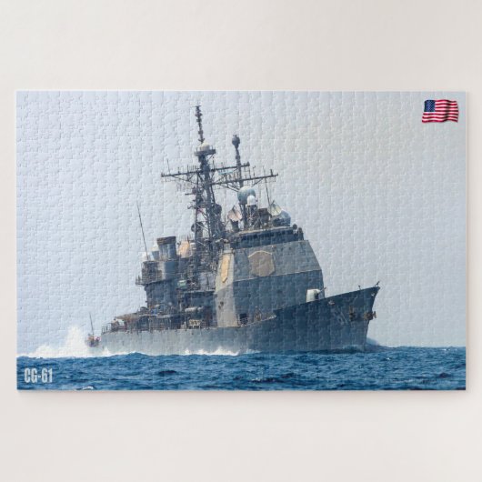 GUIDED-MISSILE CRUISER - CG-61 (20x30 INCH) Legpuzzel (Horizontaal)