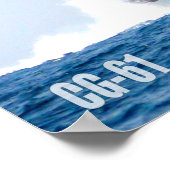 GUIDED-MISSILE CRUISER - CG-61 POSTER (Hoek)