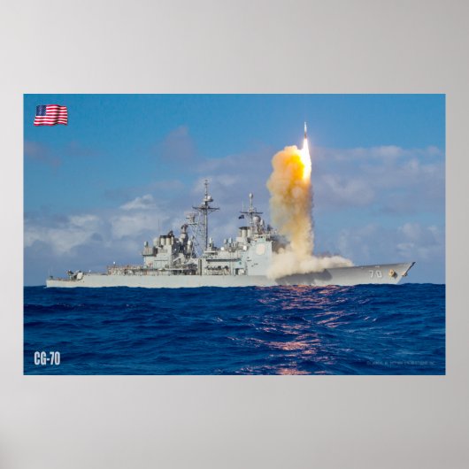 GUIDED-MISSILE CRUISER - CG-70 POSTER (Voorkant)