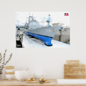 GUIDED-MISSILE CRUISER - CG-73 POSTER (Keuken)