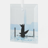 GUIDING HAND Glass Ornament (Voorkant links)