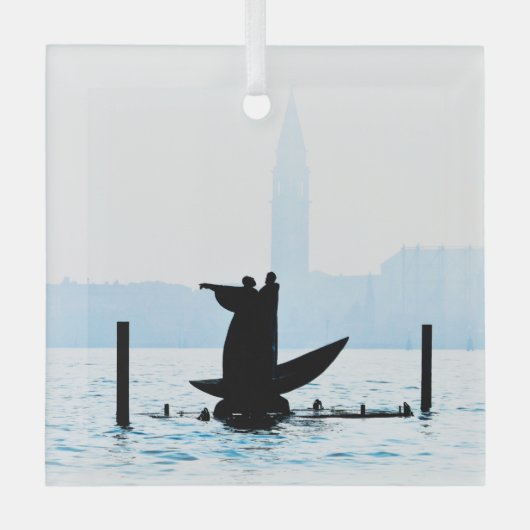 GUIDING HAND Glass Ornament (Voorkant)