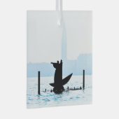 GUIDING HAND Glass Ornament (Voorkant Rechts)