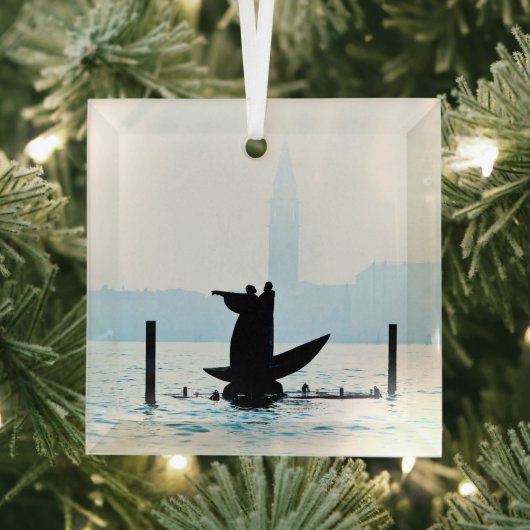 GUIDING HAND Glass Ornament (Insitu)