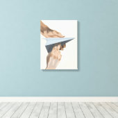 Guiding Paper Skies – Parent-Child Trust Canvas Afdruk (Insitu (Houten vloer))