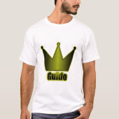 Guido Crown Blue T-shirt (Voorkant)
