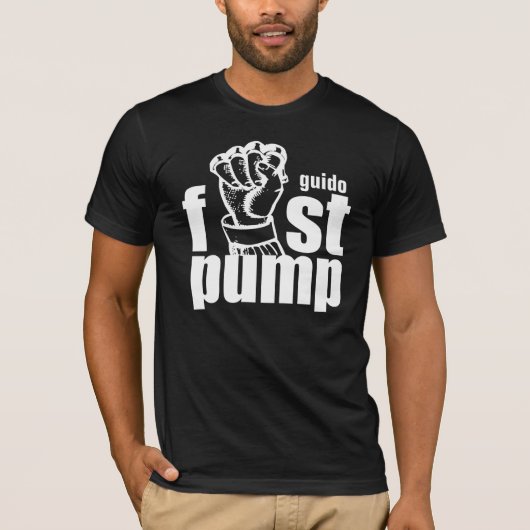 guido fist-pomp t-shirt (Voorkant)