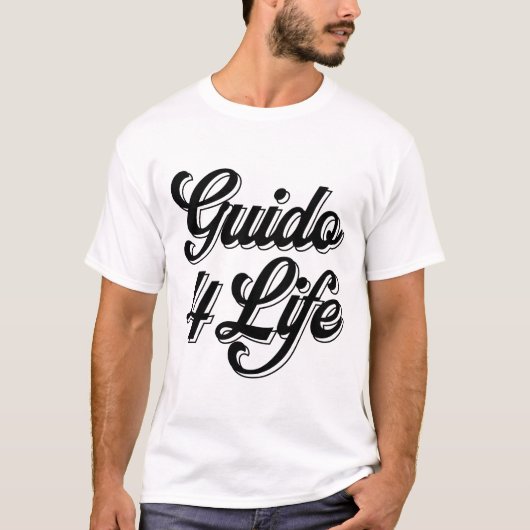 Guido for Life GTL New Jersey T-shirt (Voorkant)