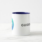 Guido Media Blue Coffee-Mok Mok (Midden)