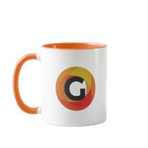 Guido Media Oranje koffie-Mok