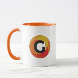 Guido Media Oranje koffie-Mok Mok