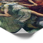 Guido Reni - Aurora na Apollo in zijn auto Poster (Hoek)