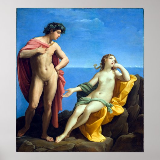 Guido Reni Bacchus en Ariadne Poster (Voorkant)