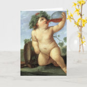 Guido Reni - Bacchus Kaart (Gele Bloem)