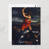 Guido Reni- David en Goliath Briefkaart (Voorkant / Achterkant)