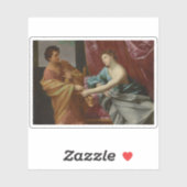 Guido Reni - De vrouw van Jozef en Potifar Sticker (Vel)
