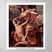 Guido Reni, ontvoering van de Ianeira 1620-21 Louv Poster (Voorkant)