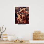 Guido Reni, ontvoering van de Ianeira 1620-21 Louv Poster (Keuken)