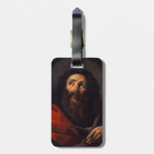 Guido Reni - Saint Paul Bagagelabel (Achterkant verticaal)
